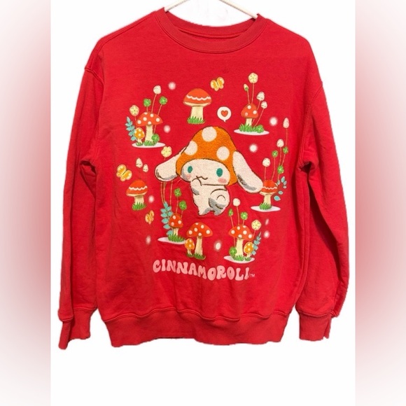Sanrio Sweaters - Sanrio Red Cinnamoroll Sweater